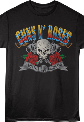 Appetite For Destruction Banner Guns N' Roses T-Shirt