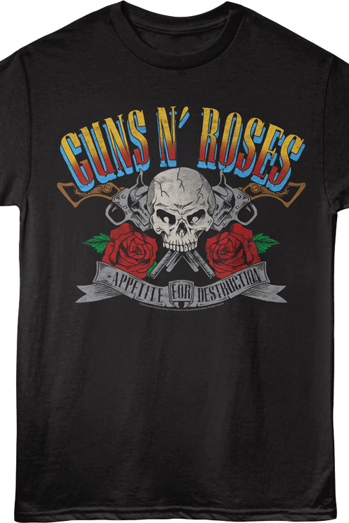 Appetite For Destruction Banner Guns N' Roses T-Shirtmain product image