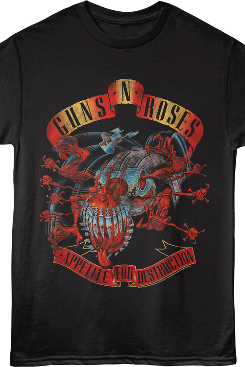 Appetite For Destruction Original Artwork Guns N' Roses T-Shirtmain product image