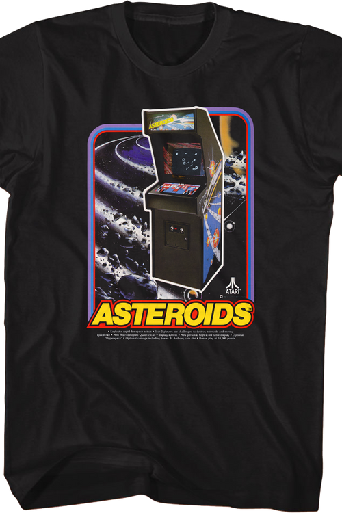 Asteroids Arcade Cabinet Atari T-Shirtmain product image