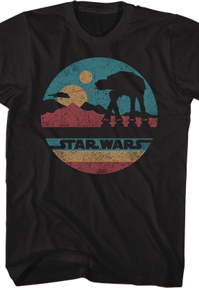 AT-AT Silhouette Star Wars T-Shirt