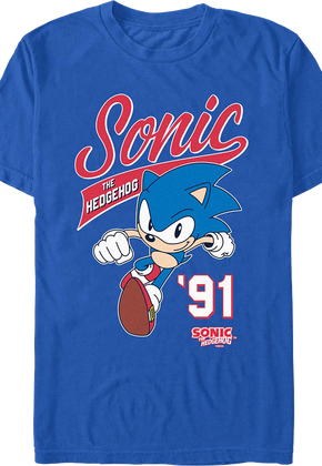 Athletic Logo Sonic The Hedgehog T-Shirt