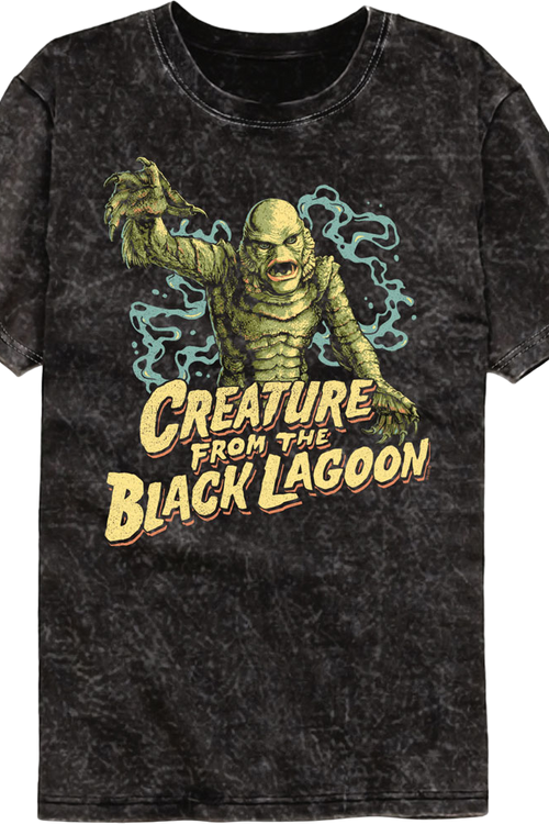 Attack Pose Creature From The Black Lagoon Mineral Wash T-Shirtmain product image