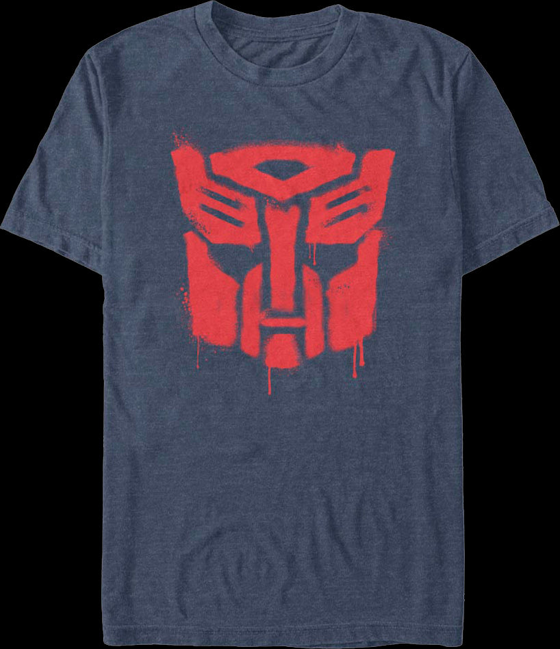 Autobot Graffiti Logo Transformers T Shirt 5885