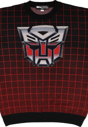 Autobots Logo Transformers Knitted Sweater