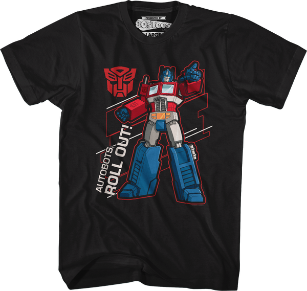 Autobots Roll Out Optimus Prime Transformers T-Shirt