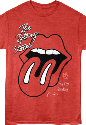 Autographs Rolling Stones T-Shirt