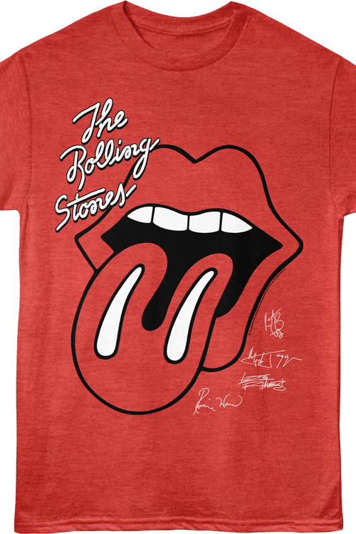 Autographs Rolling Stones T-Shirtmain product image