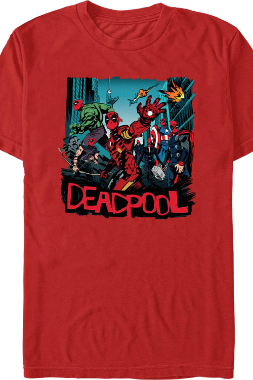 Avenger Deadpool Marvel Comics T-Shirtmain product image