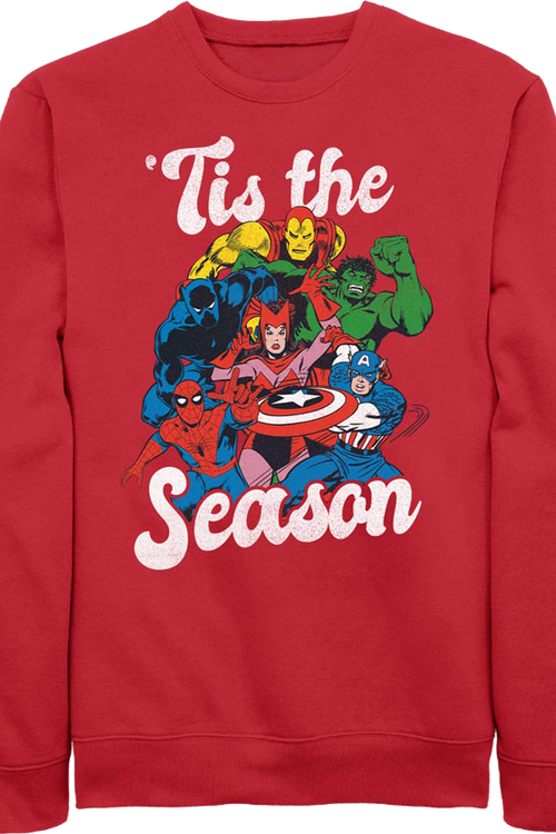 Avengers 'Tis The Season Marvel Comics Sweatshirtmain product image