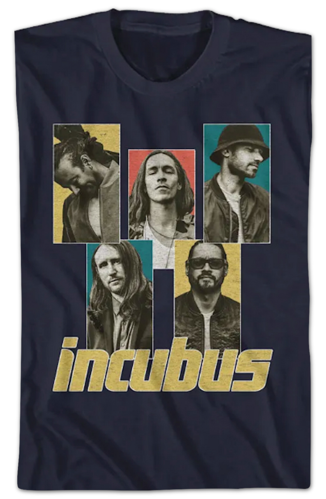 Band Panels Incubus T Shirt