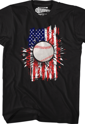 Baseball Flag T-Shirt