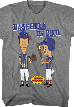 Baseball Is Cool Beavis And Butt-Head T-Shirt