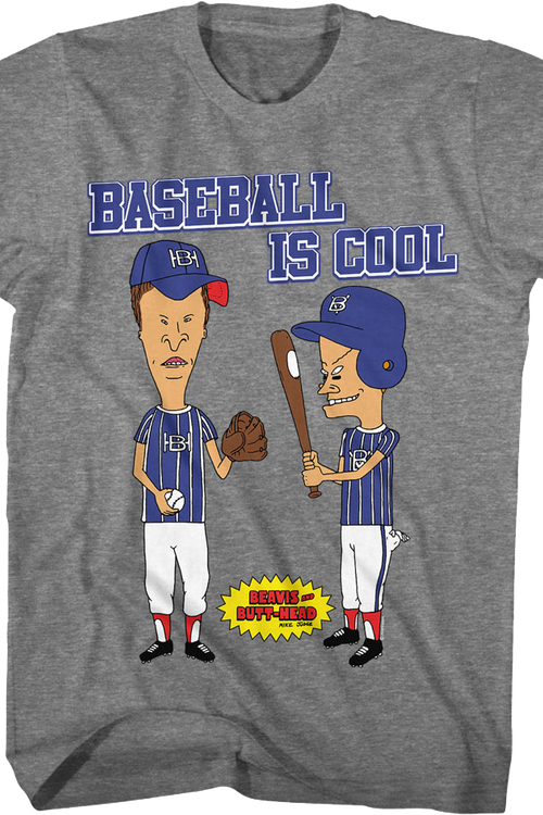 Baseball Is Cool Beavis And Butt-Head T-Shirtmain product image