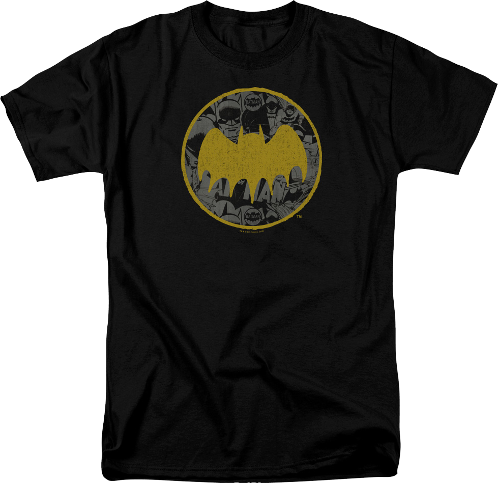 Batman Comic Book Symbol DC Comics T-Shirt