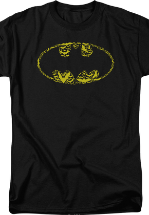 Batman Logo With Bats DC Comics T-Shirt