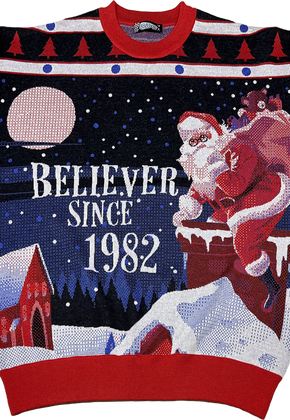 Believer Since 1982 Knitted Christmas Sweater