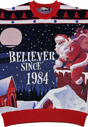 Believer Since 1984 Knitted Christmas Sweater