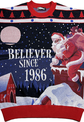 Believer Since 1986 Knitted Christmas Sweater