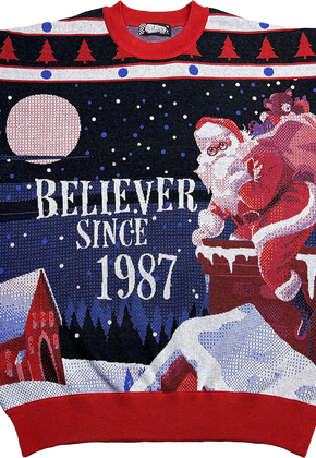 Believer Since 1987 Knitted Christmas Sweater