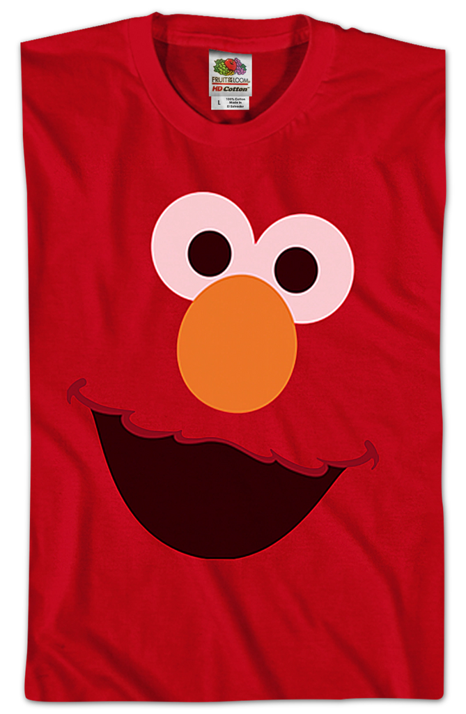 Big Elmo Face Sesame Street T-Shirt