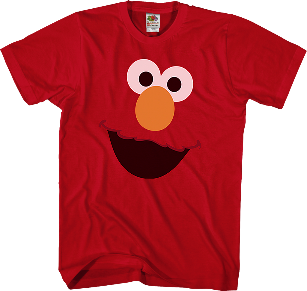 Big Elmo Face Sesame Street T-Shirt