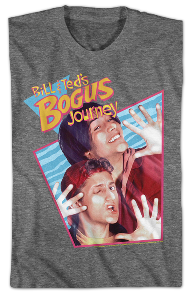 Bill and Ted's Bogus Journey T-Shirt: Bill and Ted Mens T-shirt