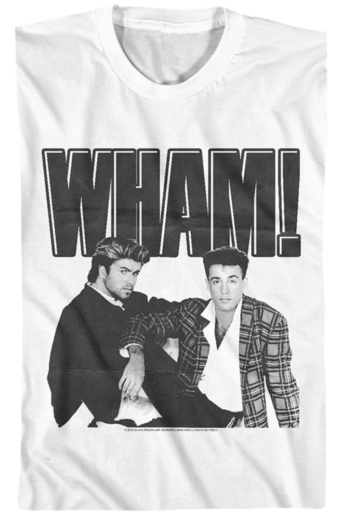 Black and White Wham T-Shirtmain product image