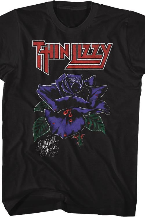 Black Rose Thin Lizzy T-Shirtmain product image