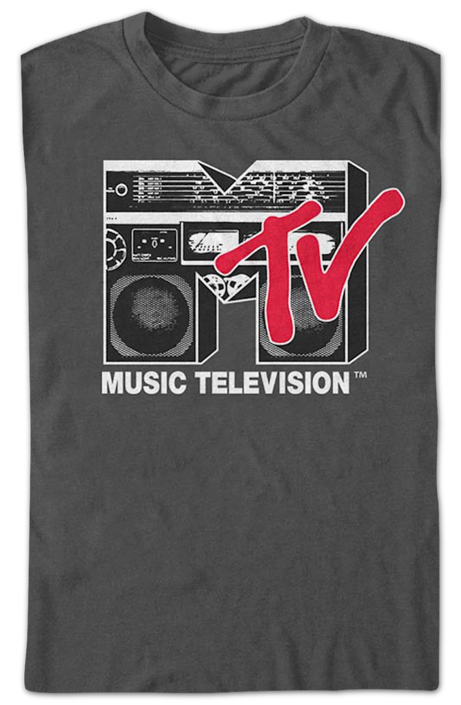 Boombox Logo MTV Shirt