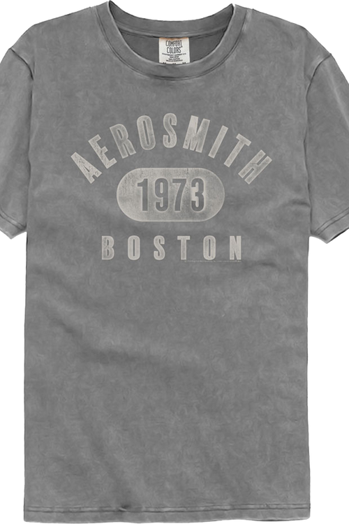 Boston 1973 Aerosmith Comfort Colors Brand T-Shirtmain product image