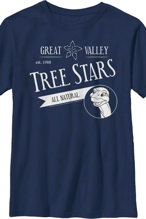 Boys Youth Great Valley Tree Stars Land Before Time Shirtmain product image