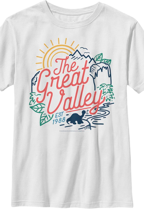 Boys Youth The Great Valley Land Before Time Shirt