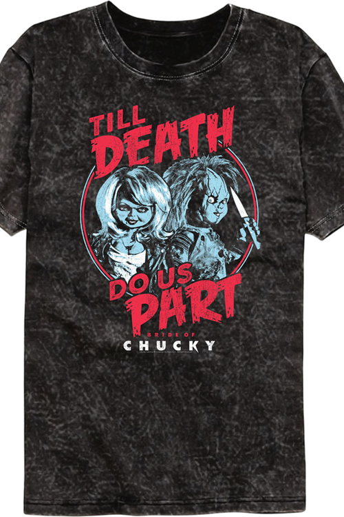 Till Death Do Us Part Child's Play Mineral Wash T-Shirtmain product image