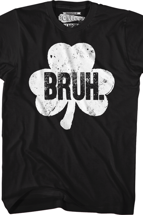 Bruh Shamrock T-Shirtmain product image