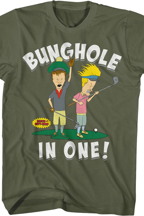 Bunghole In One Beavis And Butt-Head T-Shirtmain product image