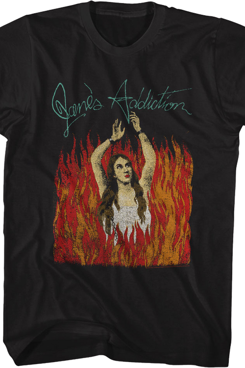 Burning Girl Jane's Addiction T-Shirtmain product image