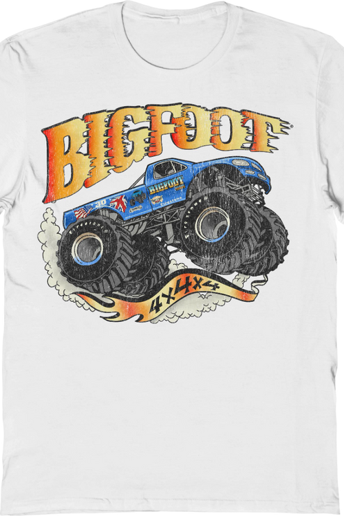 Burning Rubber Bigfoot T-Shirtmain product image