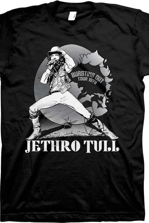 Bursting Out Tour 1978 Jethro Tull T-Shirtmain product image