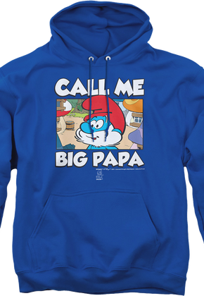 Call Me Big Papa Smurfs Hoodie