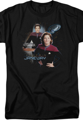 Captain Janeway Star Trek Voyager T-Shirt