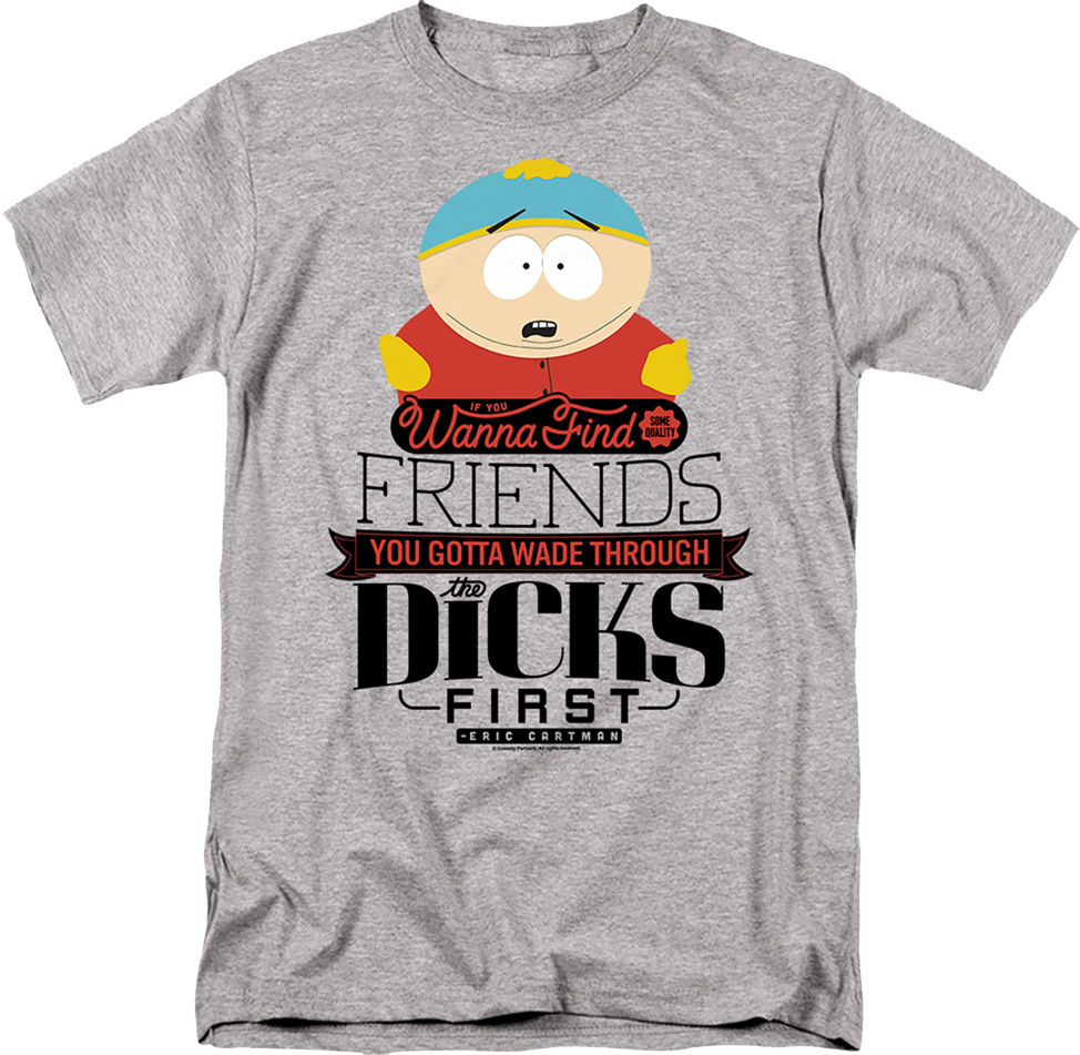 Cartman Wade Through The Dicks Park T-Shirt South