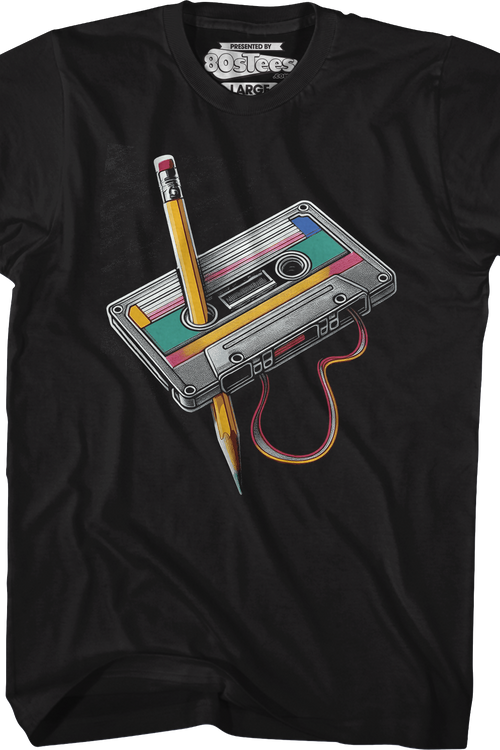 Cassette Tape Rewind T-Shirtmain product image