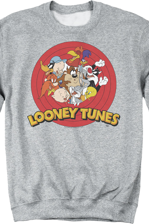 Cast And Logo Looney Tunes Sweatshirtmain product image