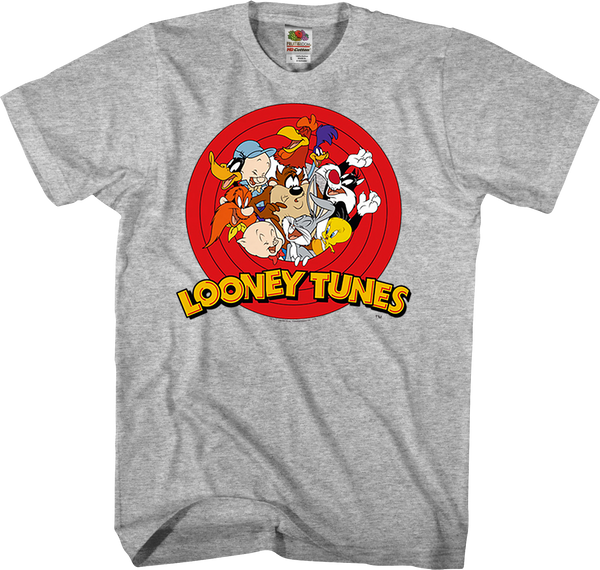 Cast And Logo Looney Tunes T-Shirt