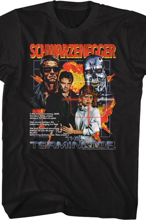 Cast Collage Terminator T-Shirtmain product image