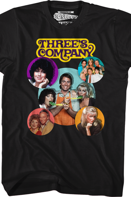 Cast Collage Three's Company T-Shirtmain product image