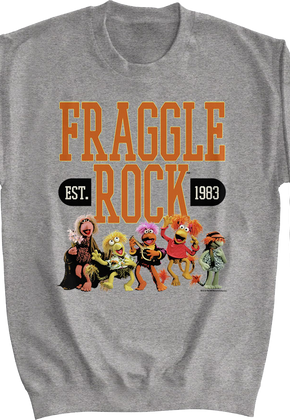 Cast Photo Est. 1983 Fraggle Rock Sweatshirt