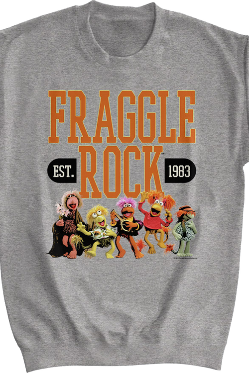 Cast Photo Est. 1983 Fraggle Rock Sweatshirtmain product image