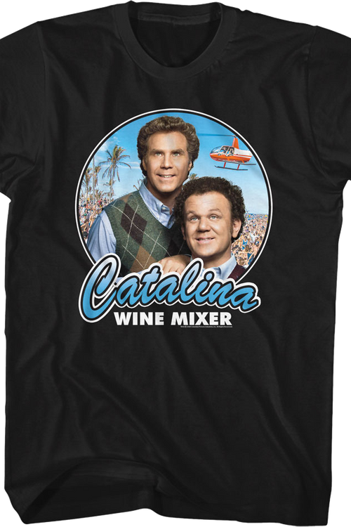 Catalina Wine Mixer Photo Step Brothers T-Shirtmain product image